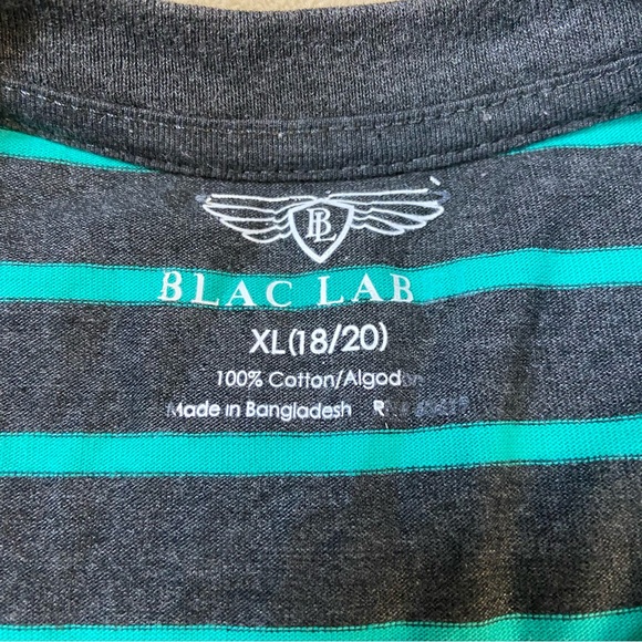 Blac Lab NWT long T-shirt with Pocket size 18-20 - Picture 3 of 5